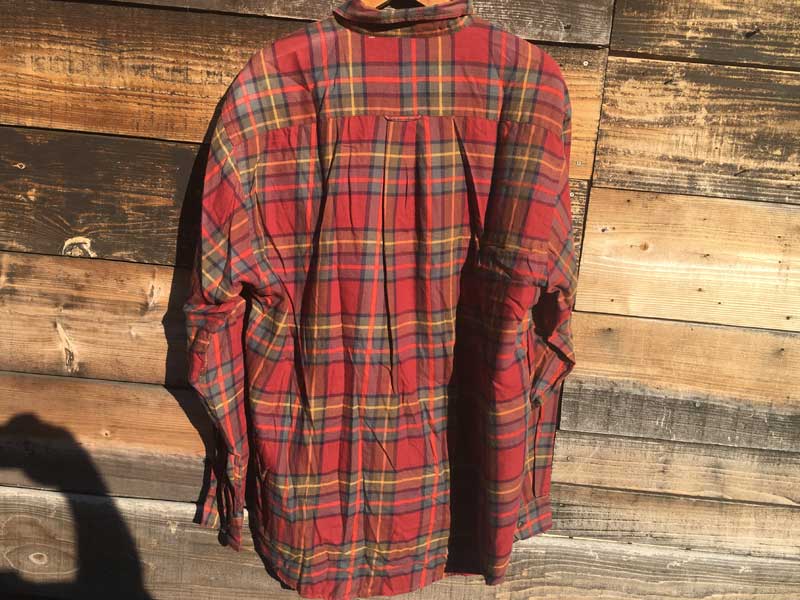 Used NAUTICA Button Down Check Shirts �AUS�Ò� �m�[�`�J �`�F�b�N���̃{�^���_�E���V���c