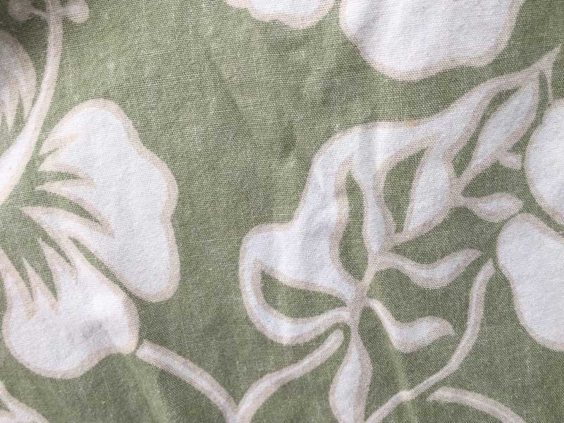 Used GO BAREFOOT Hibiscus Aloha shirts �S�[�x�A�t�b�g �����n�g���̃n�C�r�X���̃A���n�V���c