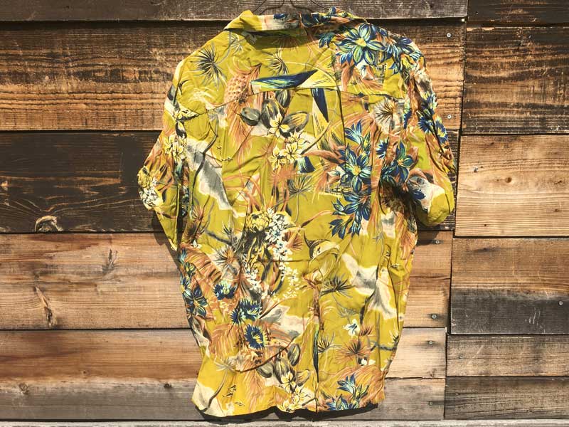 Vintage 1950's PENNEY'S Rayon Aloha Shirts 50�N�� �y�j�[�Y�@���[���� �A���n�V���c