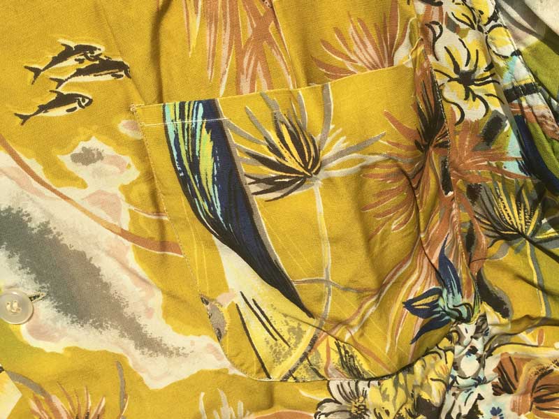 Vintage 1950's PENNEY'S Rayon Aloha Shirts 50�N�� �y�j�[�Y�@���[���� �A���n�V���c