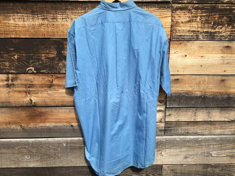 Used Polo Ralph Lauren Button Down S/S shirts�A�|�� �����t���[���� �����{�^���_�E���V���c Sax/L