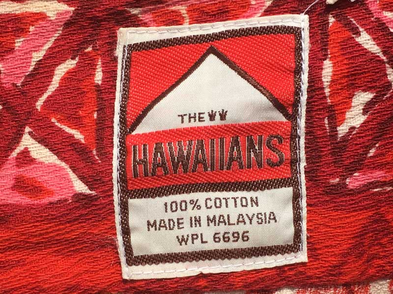 Vintage The HAWAIIANS Aloha shirts U nCAY 70N 􉽊w͗l̃AnVc