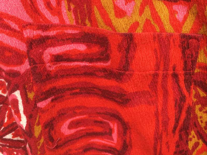 Vintage The HAWAIIANS Aloha shirts �U �n���C�A���Y 70�N�� �􉽊w�͗l�̃A���n�V���c