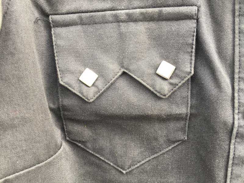 90�N�� Deadatock Rockmount No Sleeve Western ���b�N�}�X�E���g �m�[�X���[�u�@�E�G�X�^���V���c