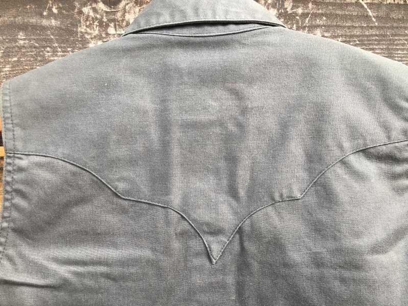 90�N�� Deadatock Rockmount No Sleeve Western ���b�N�}�X�E���g �m�[�X���[�u�@�E�G�X�^���V���c