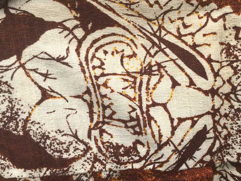 Vintage Aloha shirts Diamond Head Sports Wear Tiki/Made in Hawaii�@�e�B�L���̃A���n�V���c