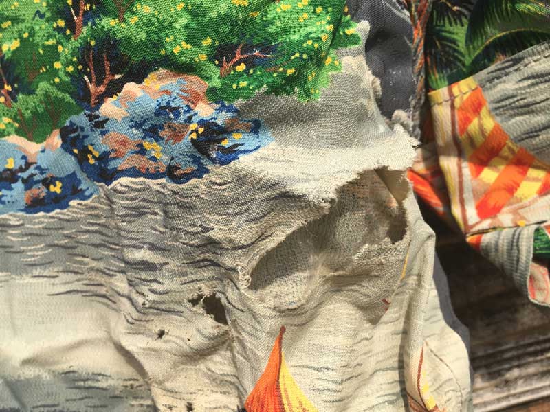 Vintage Pocket Aloha shirts/1940�N��`1950�N�� �r���e�[�W �|�P�b�g�t���n���C�A���V���c