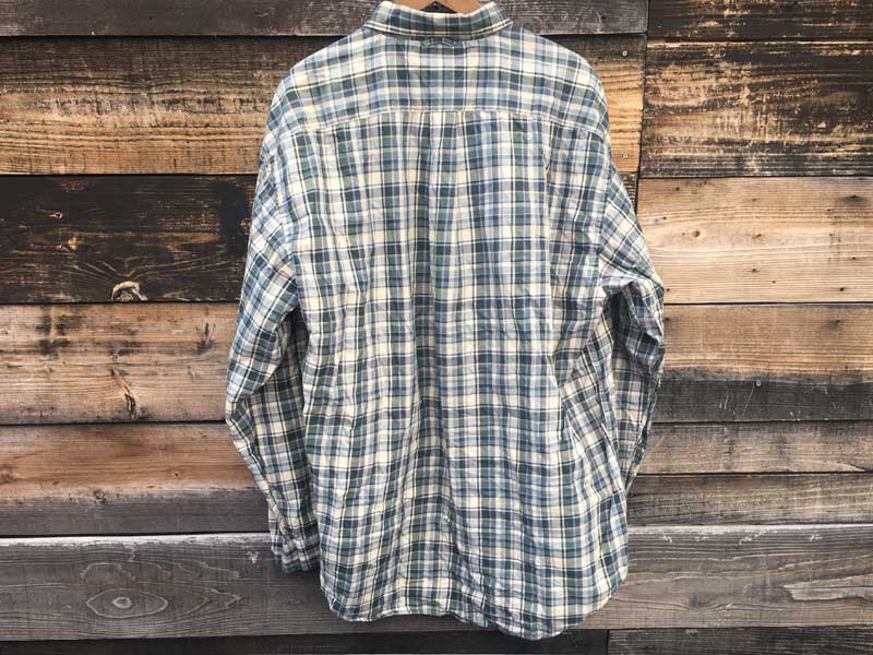 Used Tommy Hilfiger Button Down Check Shirts �AUS�Ò� �g�~�[ �q���t�B�K�[ �`�F�b�N���̃{�^���_�E���V���c