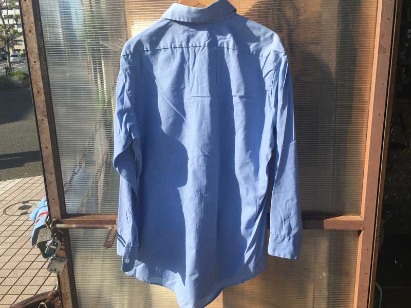 Used L/S Work shirts UNITOG PEPSI �AUS�Ò� �V���c �y�v�V�̃��b�y�����t�����������[�N�V���c