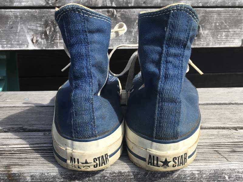 Vintage Used CONVERSE ALLSTAR HI USA�� 80�N��@�R���o�[�X�@�I�[���X�^�[�@�n�C�J�b�g�@�X�j�[�J�[