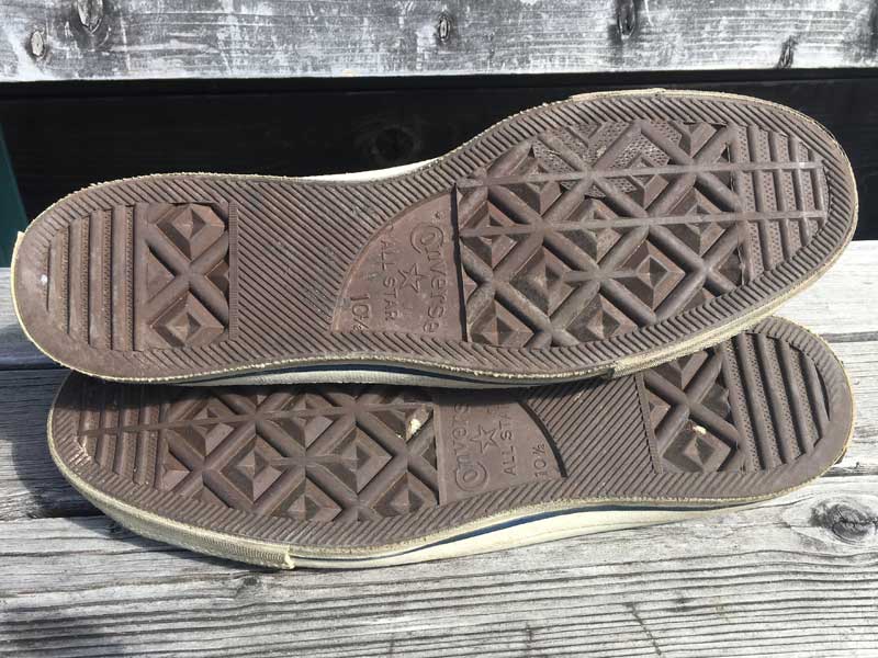 Vintage Used CONVERSE ALLSTAR HI USA�� 80�N��@�R���o�[�X�@�I�[���X�^�[�@�n�C�J�b�g�@�X�j�[�J�[