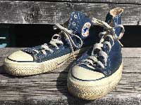 Vintage Used CONVERSE ALLSTAR HI USA�� 80�N��@�R���o�[�X�@�I�[���X�^�[�@�n�C�J�b�g�@�X�j�[�J�[