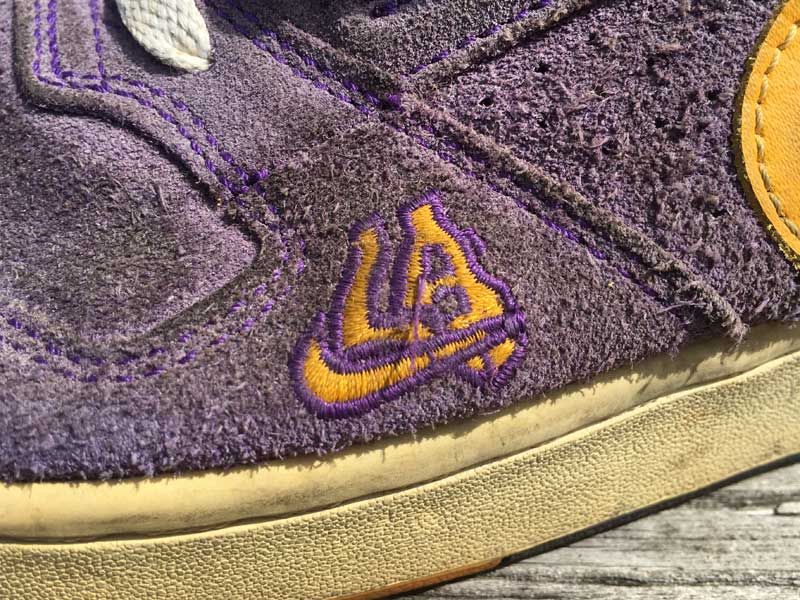 Used NIKE DELTA FORCE 3/4 LA���� LAKERS color �i�C�L �f���^�t�H�[�X NBA LA ���C�J�[�Y�J���[ 