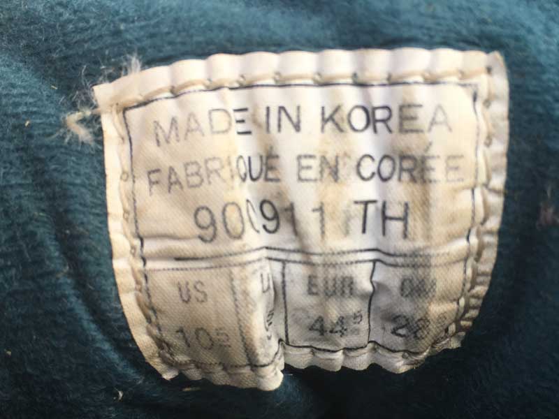 Vintage Used NIKE Trekking Shoes  90�N�� ACG�n �i�C�L �g���b�L���O�V���[�Y 10.5 inch