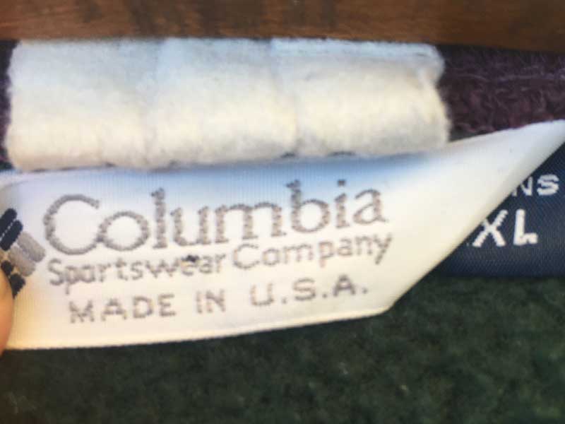 Used Columbia Fleece �R�����r�A�@�|�P�b�g�t�� �t���[�X�@�X�G�b�g XL