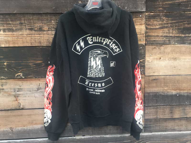 Used SS Enterprises BAD TO THE BONE Parka�A90�N�� SS�G���^�[�v���C�Y �p�[�J�[ �n�[���[�i�b�N���w�b�h