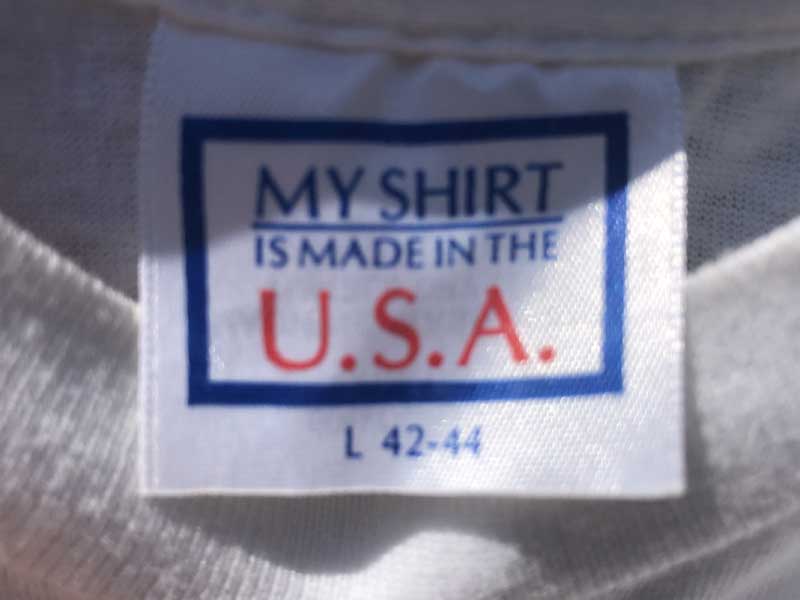 US �Ò� �[���N�� Used allureville ���h�q�o���[���̔���T�V���c L�@MYSHIRTS IS THE MADE IN USA