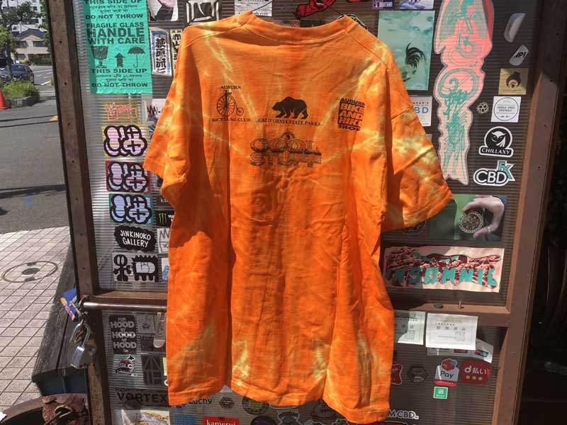 US 古着 US Used BIKES ON THE BRAIN 1995 タイダイ染 90年代 脳みその木 半袖Tシャツ XL