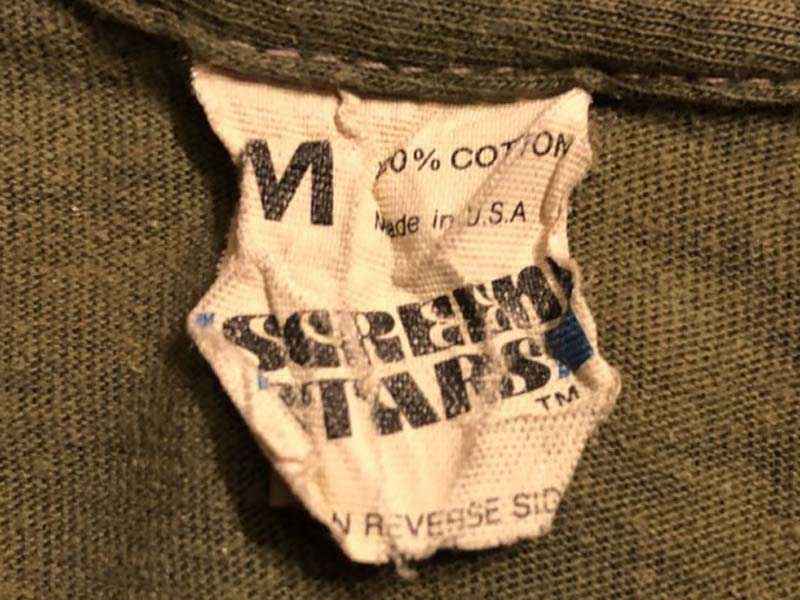 US�Ò� 80�N�� Used THE CLASH/COMBAT ROCK/STRAIGHT TO HELL�@Band Tee �����o���hT�V���c M