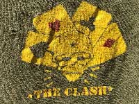 US�Ò� 80�N�� Used THE CLASH/COMBAT ROCK/STRAIGHT TO HELL�@Band Tee �����o���hT�V���c M