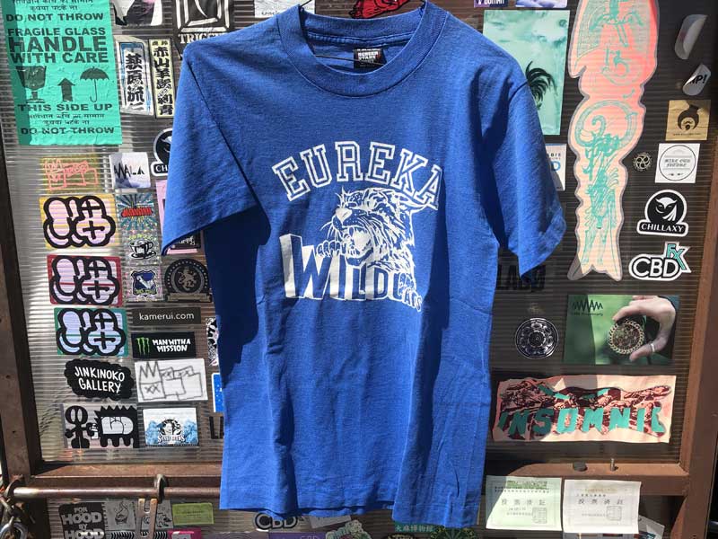 US �Ò� 90�N�� Used EUREKA WILDCATS �����[�J�̃n�C�X�N�[�� �t�b�g�{�[���`�[���@����T�V���c S