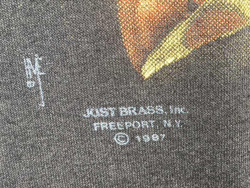 US �Ò� US Used S/S T-shirts 1980�N�� Bad to the Bone ���� T�V���c