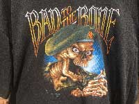 US 古着 US Used S/S T-shirts 1980年代 Bad to the Bone 半袖 Tシャツ