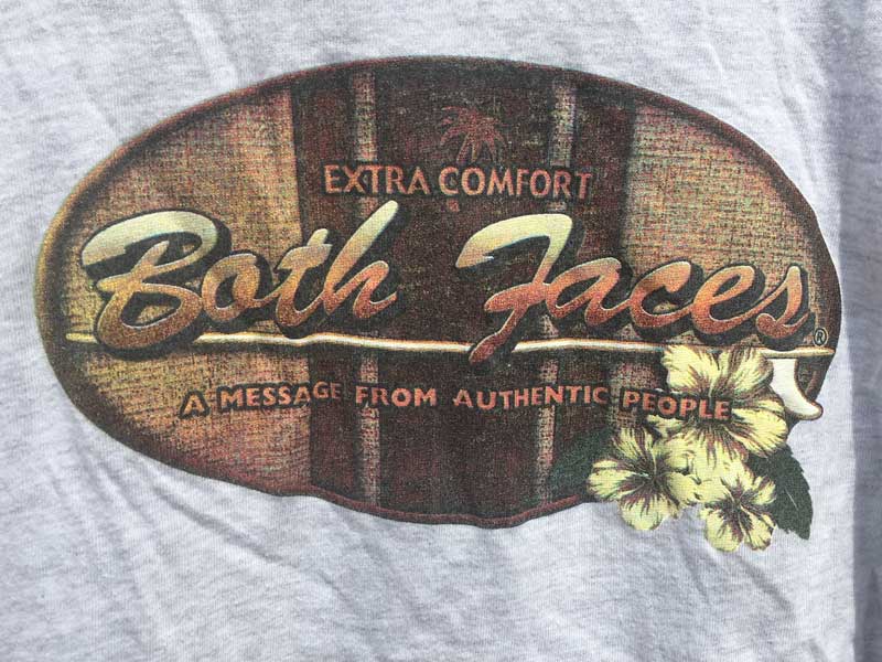 US 古着 US Used S/S Tee Both Faces ボススフェイスの半袖 Tシャツ