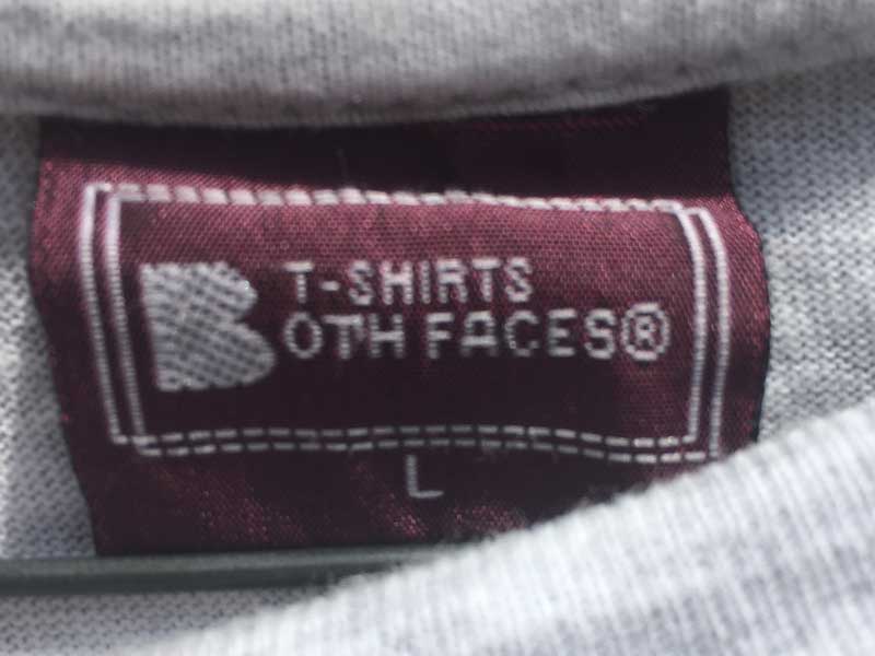 US 古着 US Used S/S Tee Both Faces ボススフェイスの半袖 Tシャツ