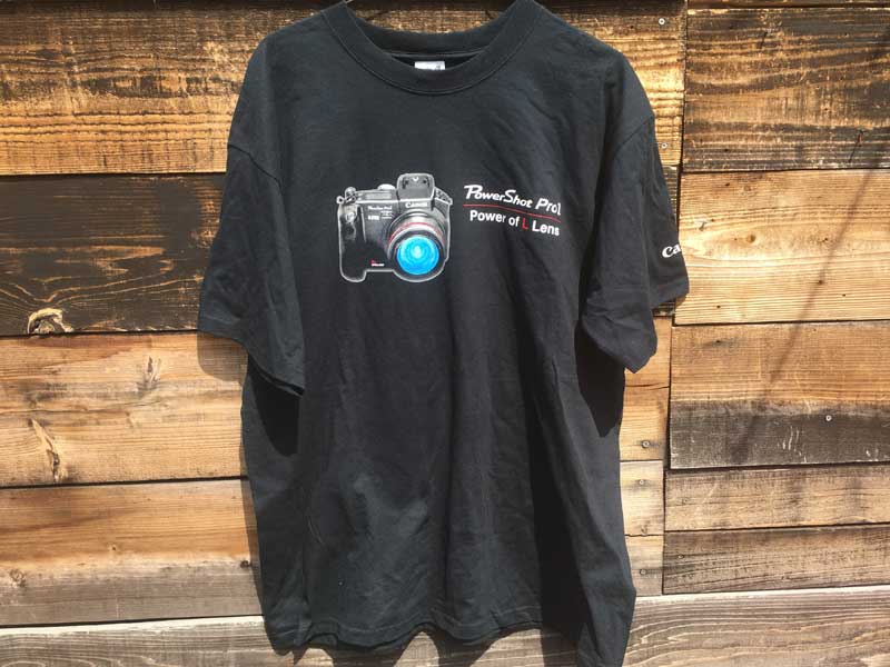 US �Ò� US Used S/S T-shirts Canon �L���m�� ��჌�t�J�����̔��� T�V���c