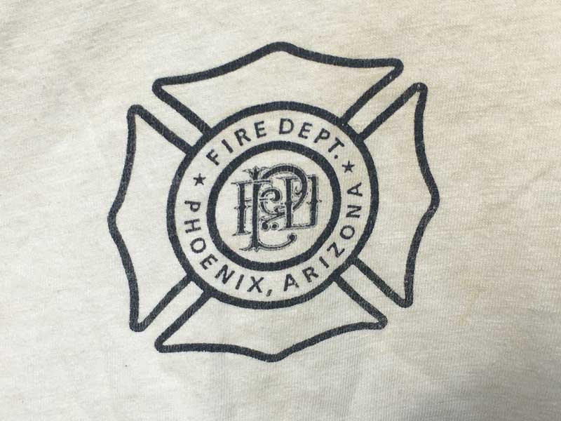 US 古着 US Used S/S Tee ARIZONA FIRE DEPT アリゾナ州の消防署の半袖 Tシャツ