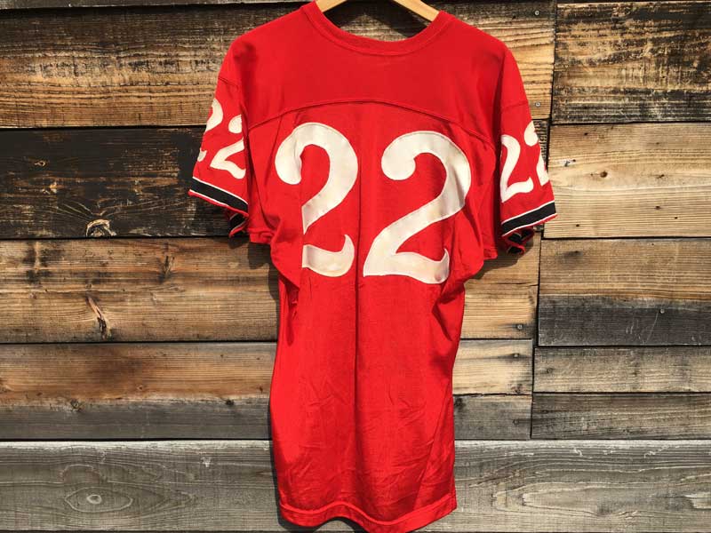 Vintage�AUS �Ò� US UsedFootball Numbering S/S Tee ���� �t�H�[�h�t�b�g�{�[�� �i���o�����O T�V���c