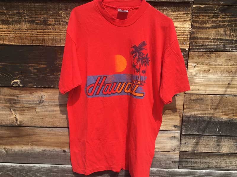 US 古着 US Used S/S Tee Hawaiiハワイの半袖 Tシャツ