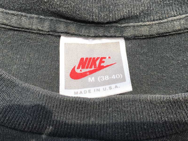 US �Ò� US Used�@NIKE Just Do It !! S/S Tee �i�C�L �W���X�g�h�D�C�b�g ����T�V���c M