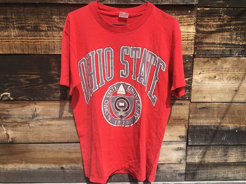 US 古着 US Used S/S T-shirts OHIO STATE UNIVERSITY オハイオステイツ カレッジT 半袖 Tシャツ