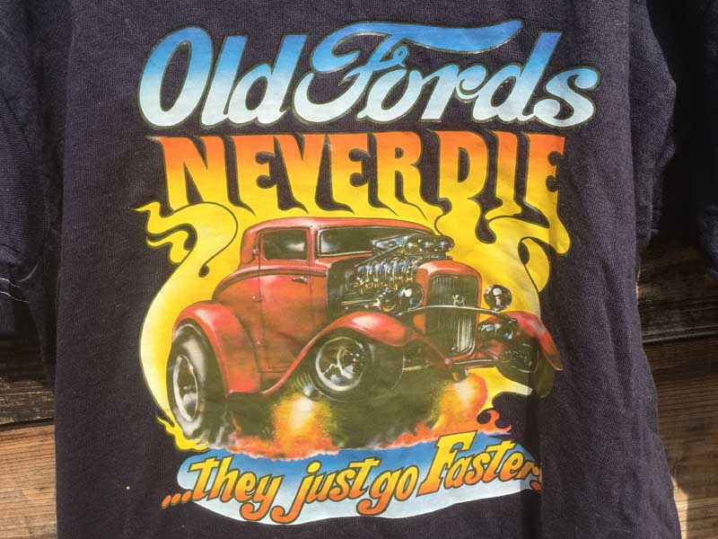 US 古着 US Used S/S T-shirts Old Fords Never Die Foot Ball Tee オールドフォードフットボールTシャツ