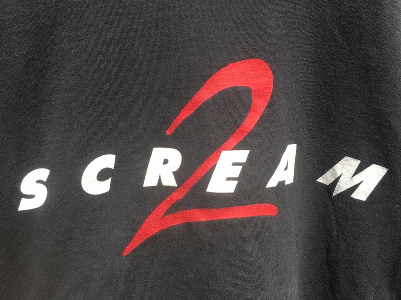 US 古着 US Used S/S T-shirts Scream2 スクリーム2 ホラー映画 半袖 Tシャツ