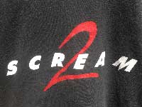 US 古着 US Used S/S T-shirts Scream2 スクリーム2 ホラー映画 半袖 Tシャツ
