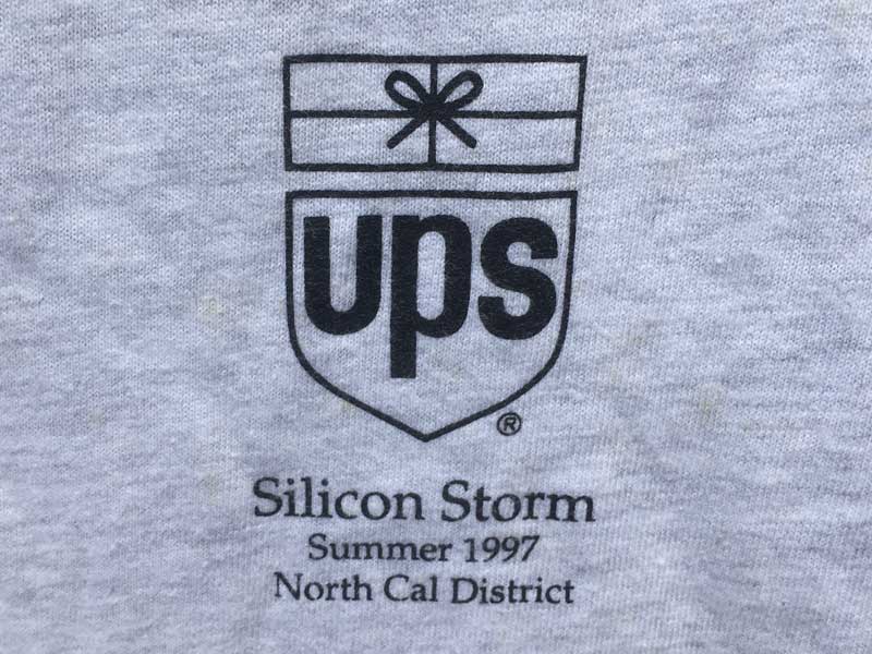 US 古着 US Used S/S Tee UPS United Parcel Serviceの半袖 Tシャツ