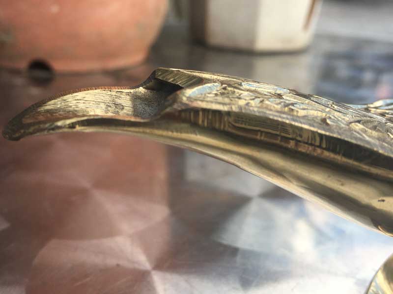 アラジンと魔法のランプ、アラジンの魔法のランプ大・小 、インドの真鍮製のオイルランプ、サラダ油等でお楽しみ下さい