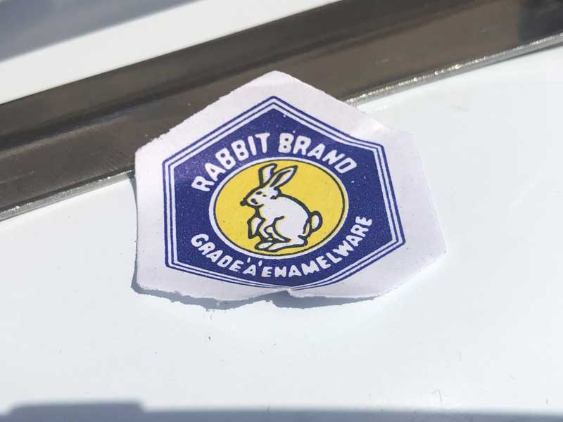 �����ڂ����� RABBIT BRAND �^�C�̃��g���Ȕ��� �z�[���[���̂��ٓ��� 2�i white