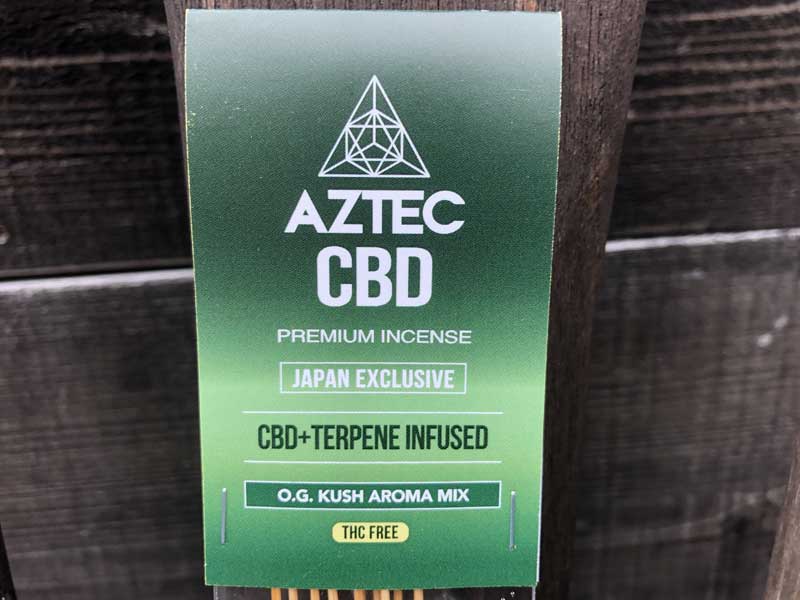 AZTEC CBD PREMIUM INCENSE/OG KUSH AROMA MIX �@�A�X�e�J CBD���e���y���̂���