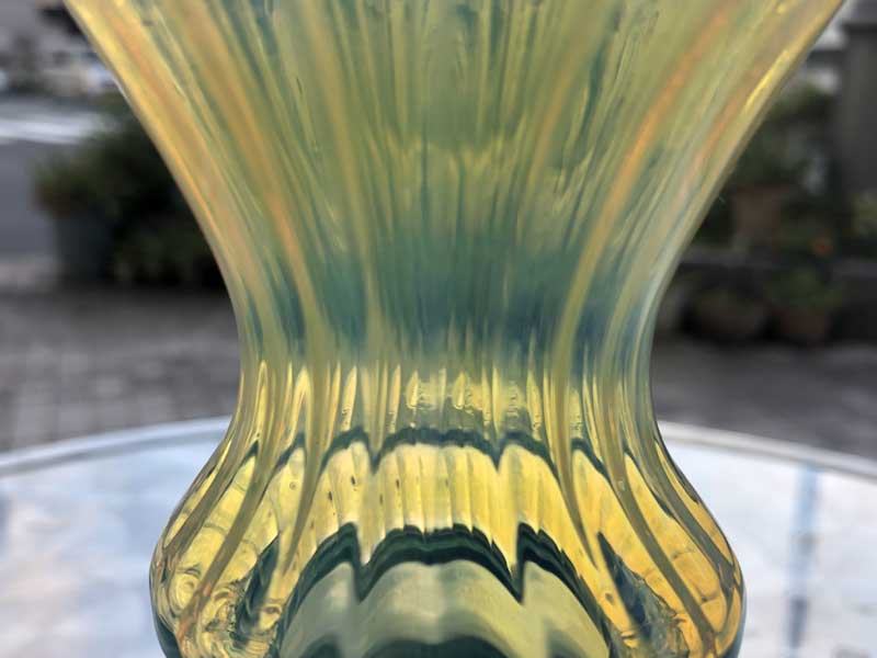 Send Up Art Glass Incense Burner/Stand Drink Clear Black �A�[�g�K���X�̂������� �X�^���h�^�C�v