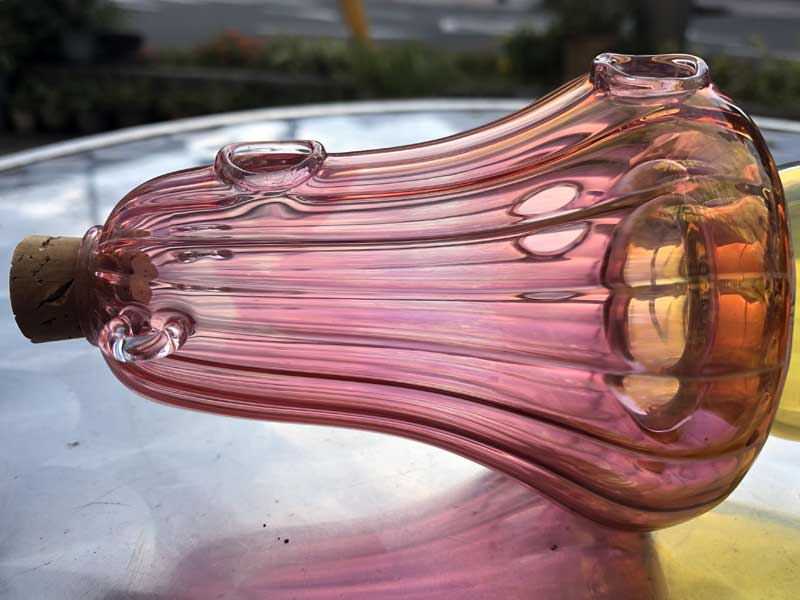 Send Up Art Glass Incense Burner/Lay &a�@Hang/Mushroom�A���̂��^ ���u���� &�@�݂莮�̂�������