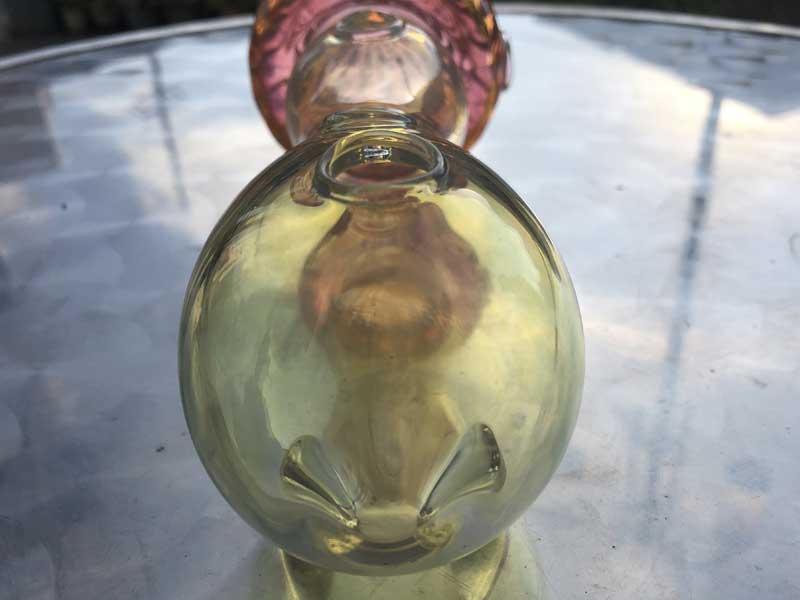 Send Up Art Glass Incense Burner/Lay &a�@Hang/Mushroom�A���̂��^ ���u���� &�@�݂莮�̂�������