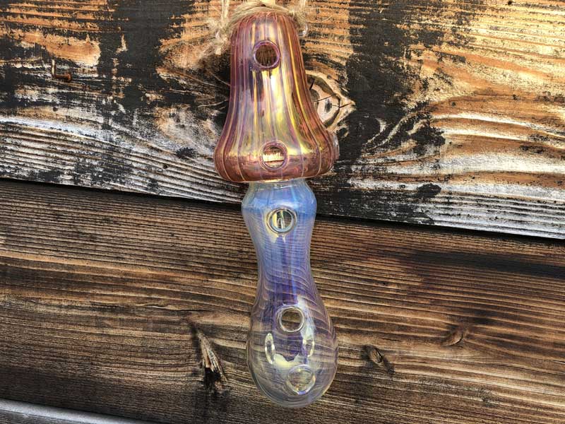 Send Up Art Glass Incense Burner/Lay &a�@Hang/Mushroom�A���̂��^ ���u���� &�@�݂莮�̂�������