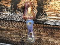 Send Up Art Glass Incense Burner/Lay &　Hang/Mushroom、きのこ型 横置き式 &吊り式のお香立て