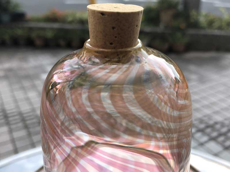 Send Up Art Glass Incense Burner/Stand/Big Mushroom�A���̂��^�E�� �A�[�g�K���X�̂������� �X�^���h