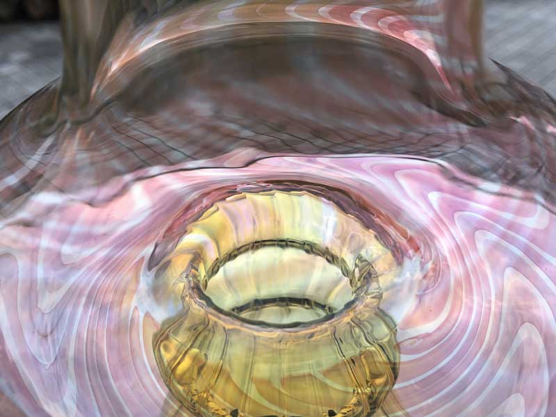 Send Up Art Glass Incense Burner/Stand/Big Mushroom�A���̂��^�E�� �A�[�g�K���X�̂������� �X�^���h