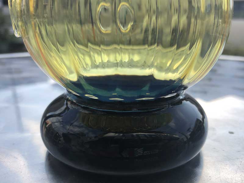 Send Up Art Glass Incense Burner/Stand/Big Mushroom�A���̂��^�E�� �A�[�g�K���X�̂������� �X�^���h